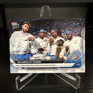 shai gilgeous alexander Topps Now Team Championship #2